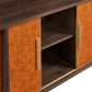 Coralie Curved Vegan Leather Oval Sideboard by Modway EEI-7373 FredCo
