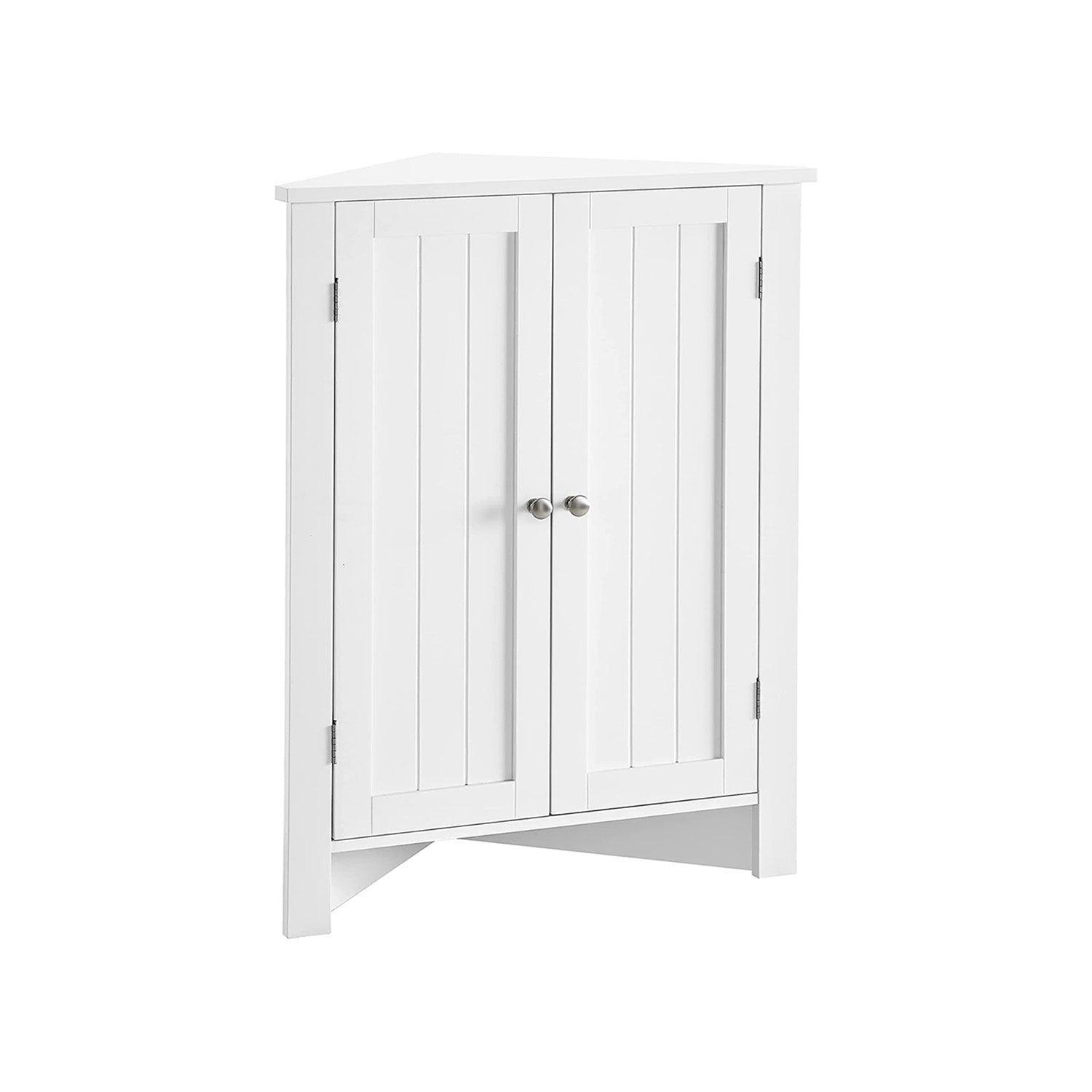 Corner Bathroom Cabinet with Doors FredCo