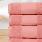Cotton Absorbent 4-Piece Bath Towel Set 30" x 52" by Superior FredCo