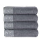 Cotton Absorbent 4-Piece Bath Towel Set 30" x 54" by Superior FredCo