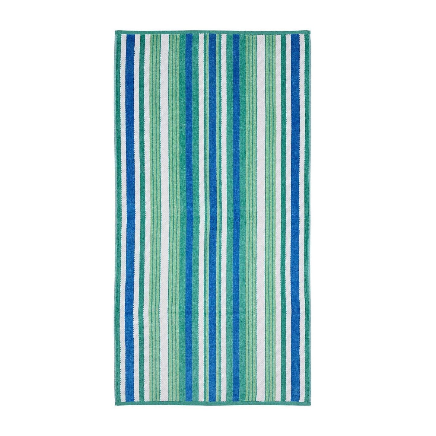 Cotton Rope Textured (set of 2) Oversized Beach Towel - Atlantis FredCo