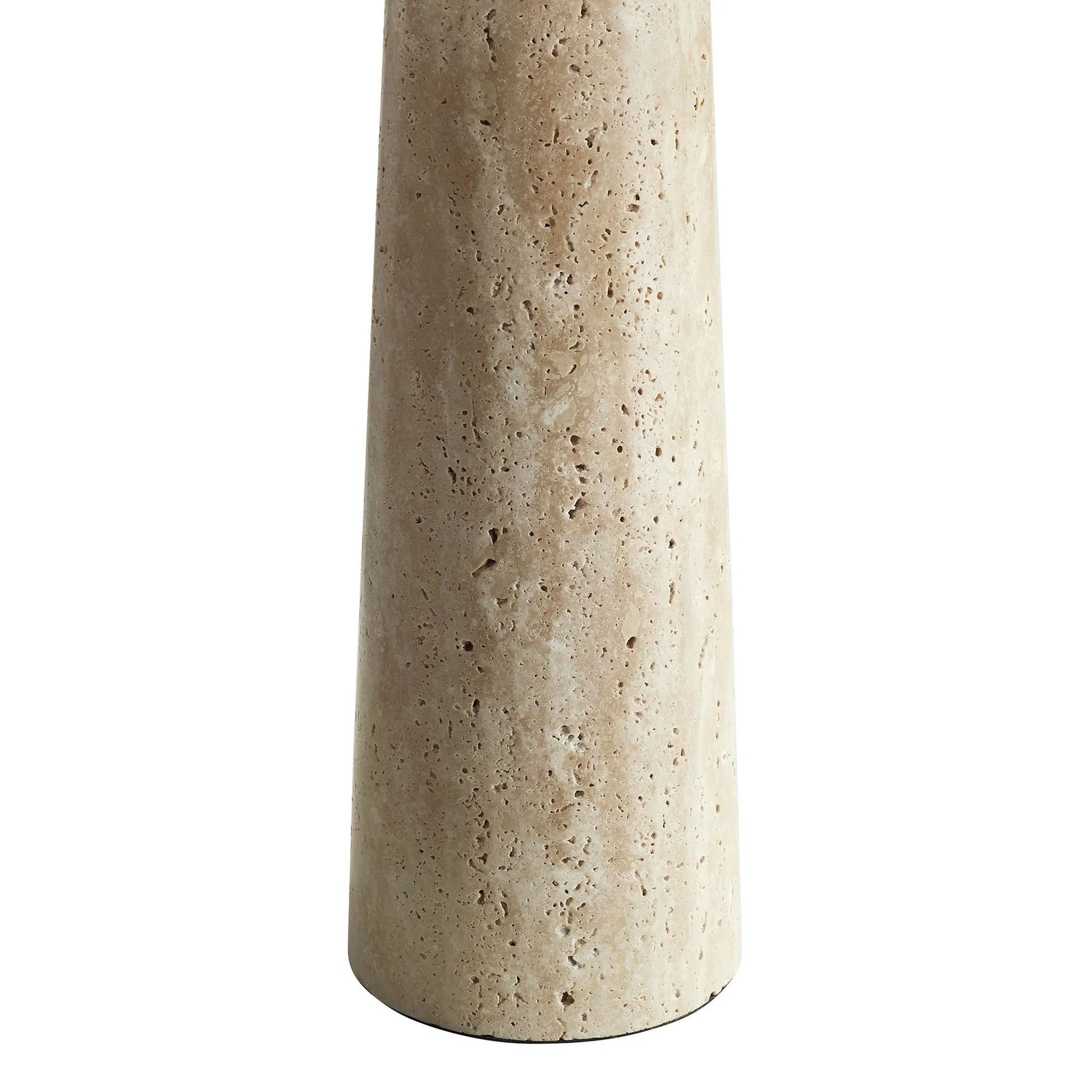 Cove Travertine Table Lamp With Pleated Shade by Modway EEI-7215 FredCo