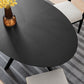 Crossroads 63" Oval Wood Dining Table by Modway FredCo