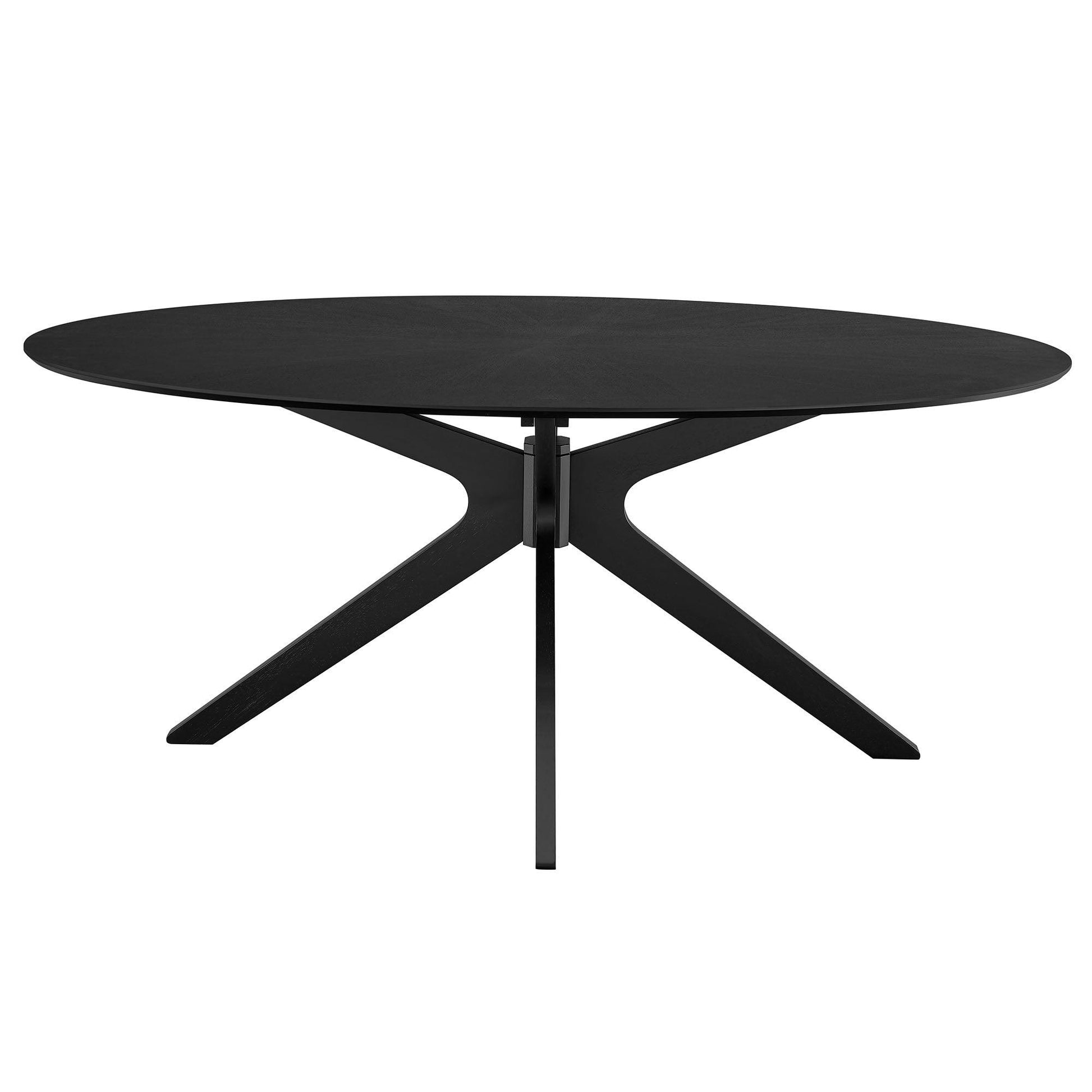 Crossroads 71" Oval Wood Dining Table by Modway FredCo