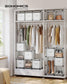 Cube Storage Organizer with 16 Boxes Cloud White FredCo