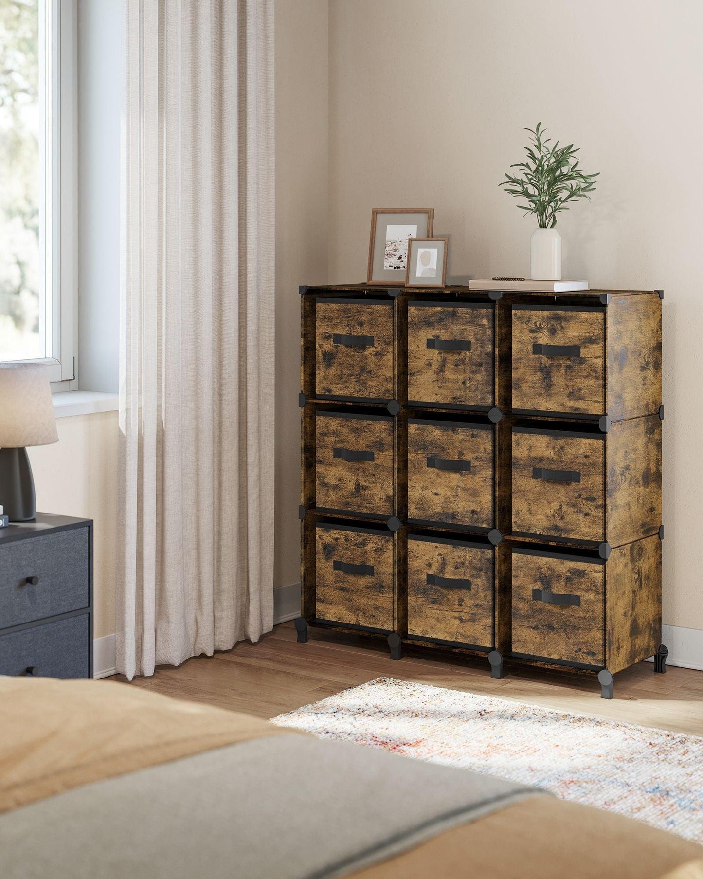 Cube Storage Organizer with Storage Boxes FredCo
