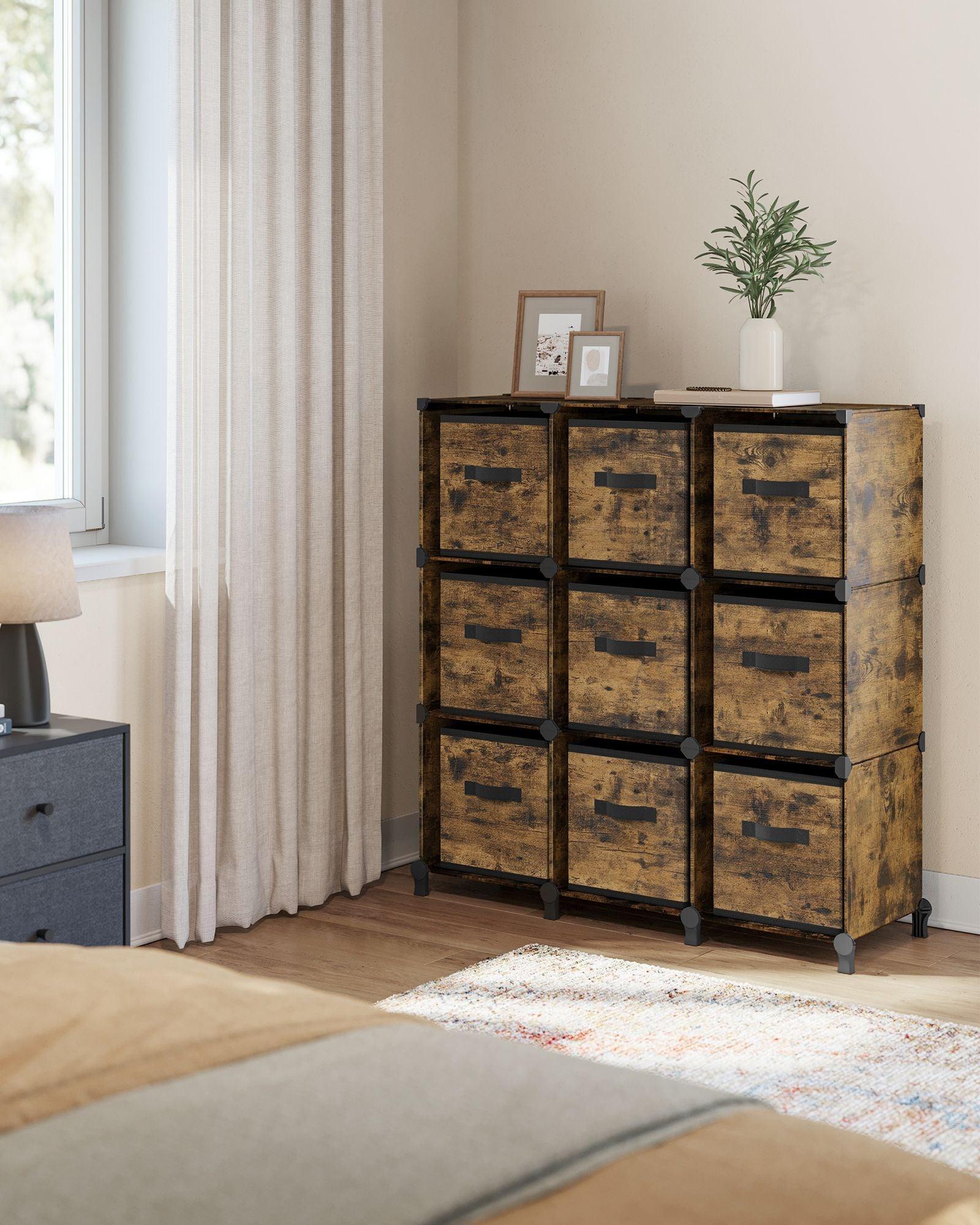 Cube Storage Organizer with Storage Boxes FredCo