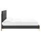 Current Performance Velvet Full Platform Bed, MOD-6730 FredCo