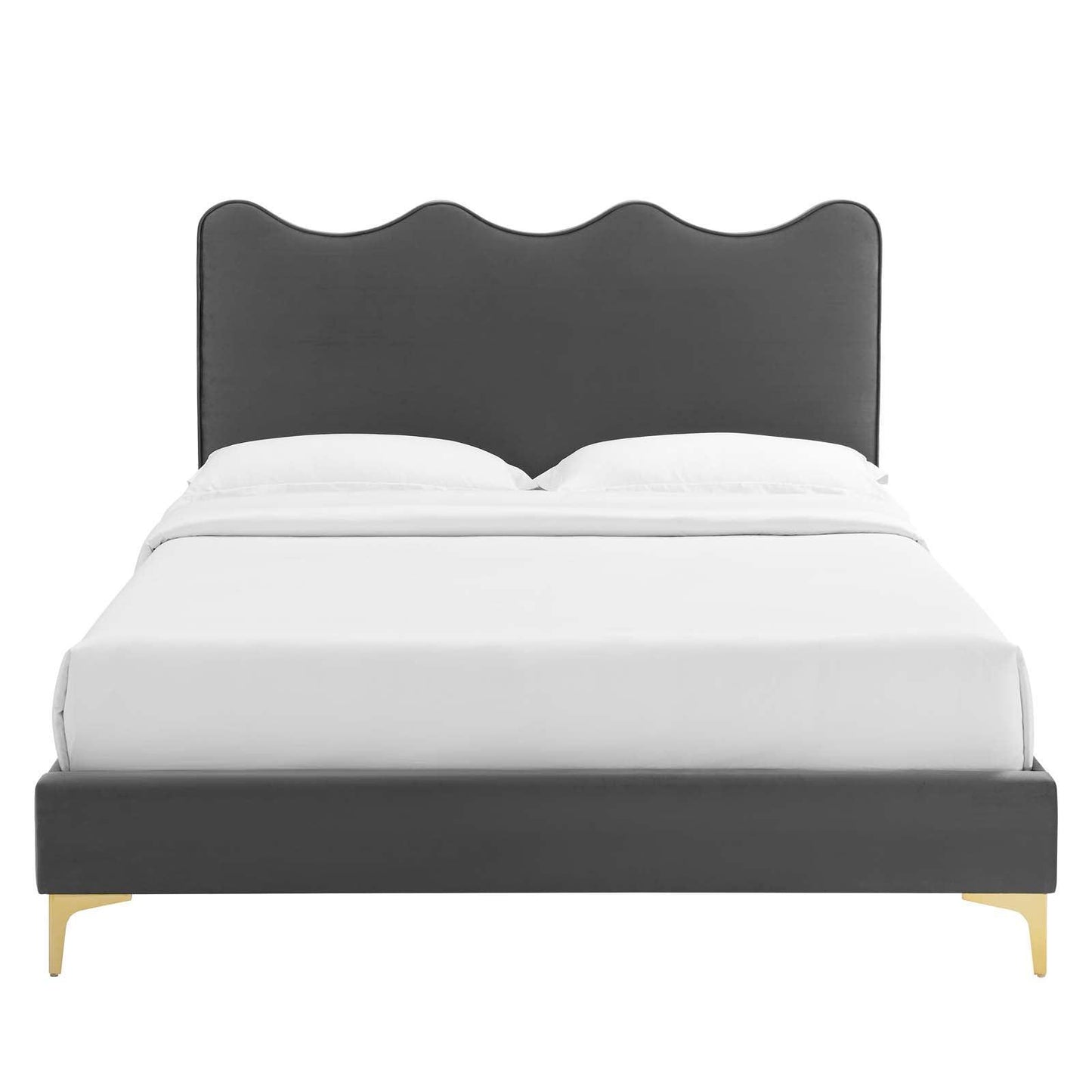Current Performance Velvet Full Platform Bed, MOD-6730 FredCo
