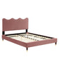 Current Performance Velvet Full Platform Bed, MOD-6731 FredCo