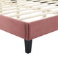 Current Performance Velvet Full Platform Bed, MOD-6732 FredCo