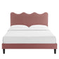 Current Performance Velvet Full Platform Bed, MOD-6732 FredCo