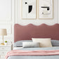 Current Performance Velvet Queen Platform Bed, MOD-6733 FredCo