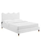Current Performance Velvet Twin Platform Bed, MOD-6728 FredCo