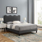 Current Performance Velvet Twin Platform Bed, MOD-6729 FredCo