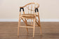 Cyntia Modern Bohemian Natural Brown Rattan Counter Stool FredCo