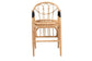 Cyntia Modern Bohemian Natural Brown Rattan Counter Stool FredCo