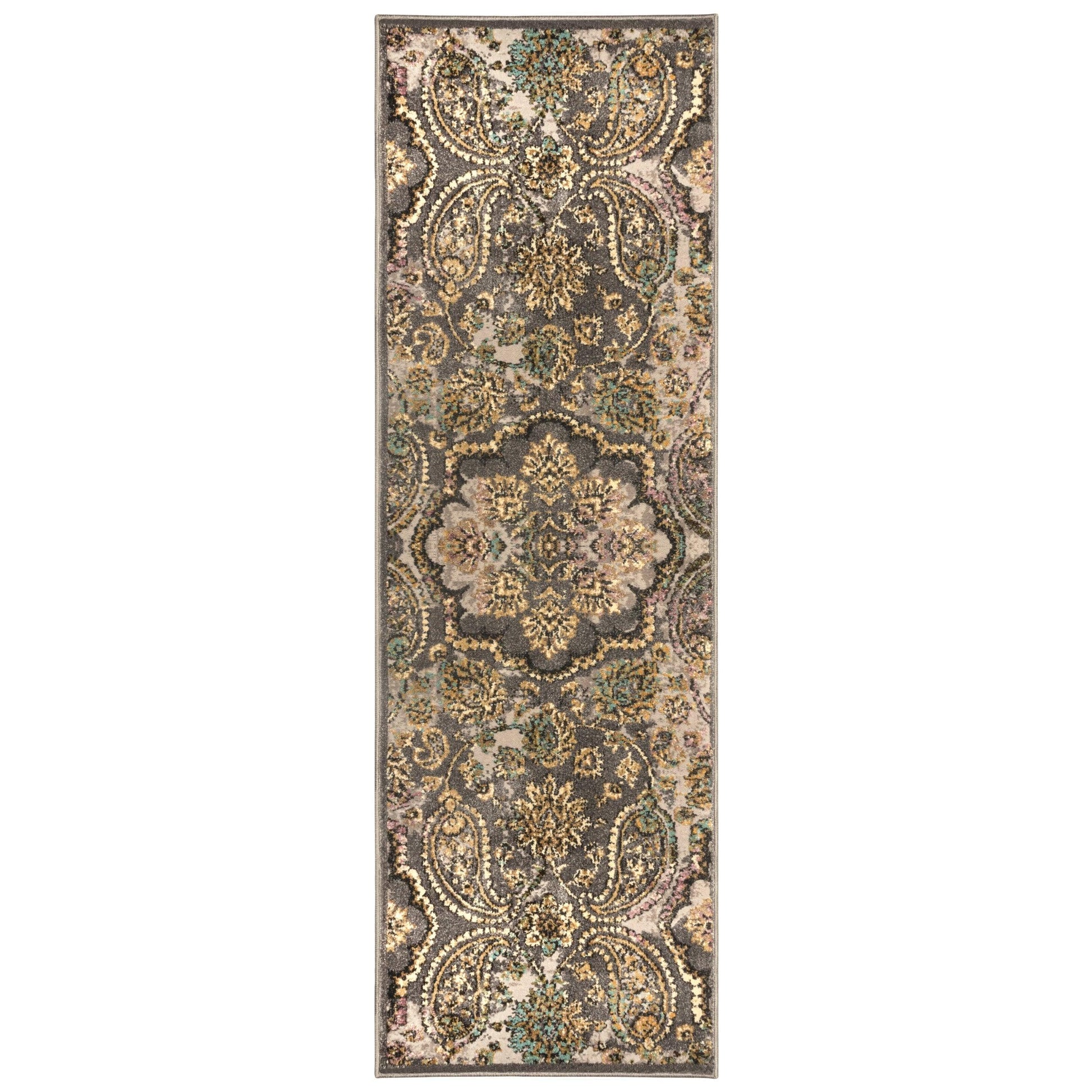 Cypress Oriental Floral Paisley Rug FredCo