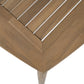 Acacia Wood Dining Table 8-Person Outdoor Table, Farmhouse Furniture for Patio, Garden, Backyard, Light Brown 180 LBS Weight Capacity 70.75'L FredCo