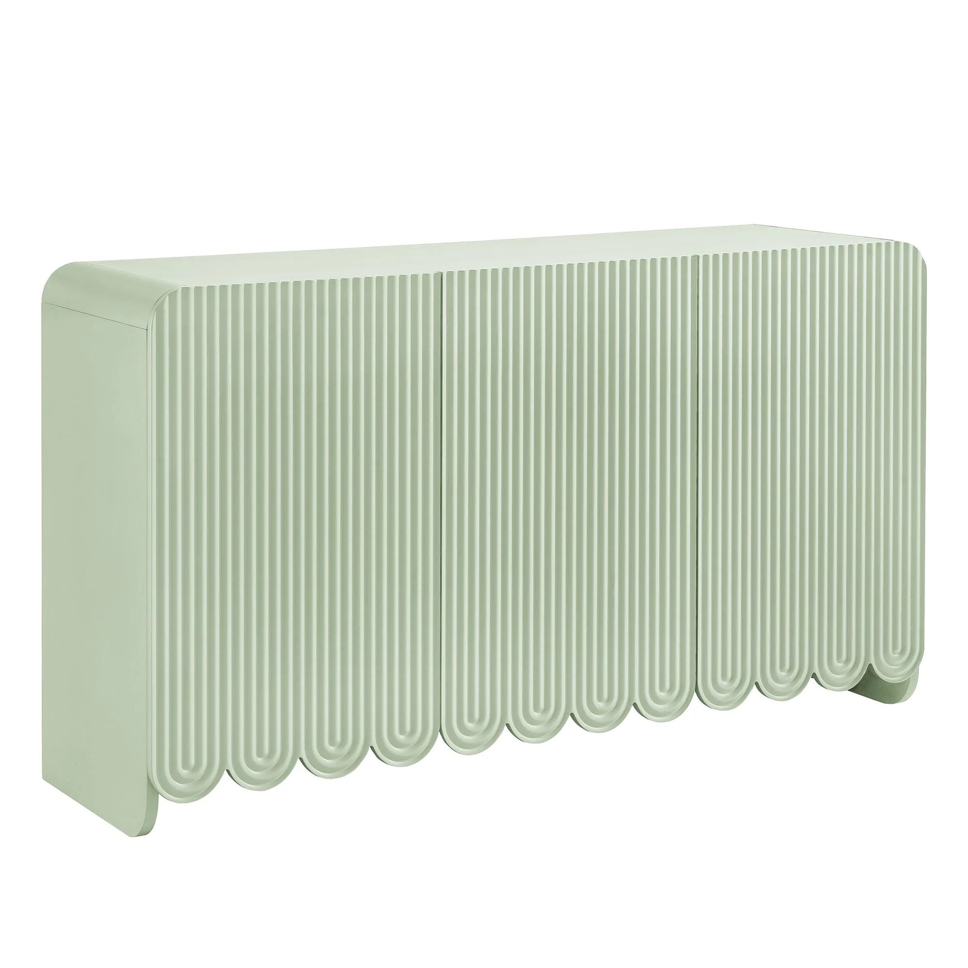 Dahlia Fluted and Scalloped Sideboard Storage Cabinet by Modway EEI-7241 FredCo