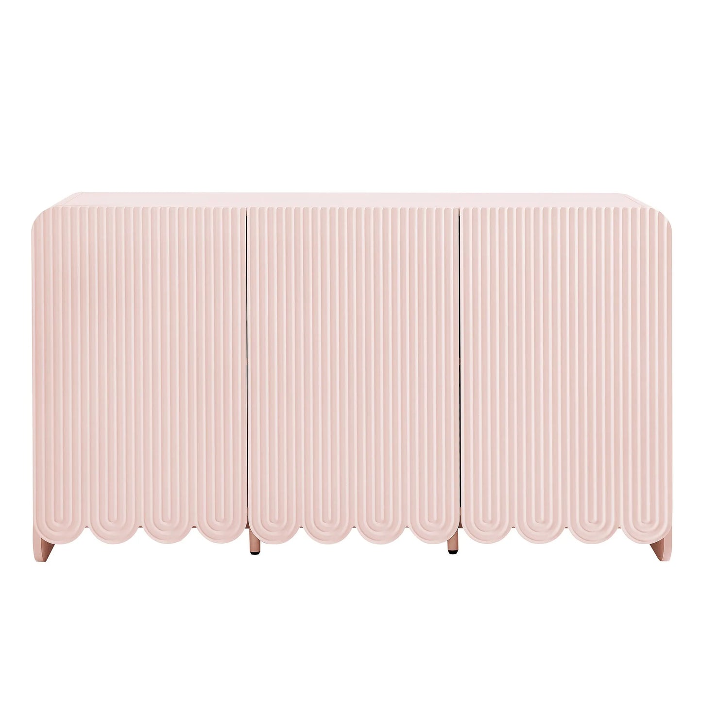 Dahlia Fluted and Scalloped Sideboard Storage Cabinet by Modway EEI-7241 FredCo