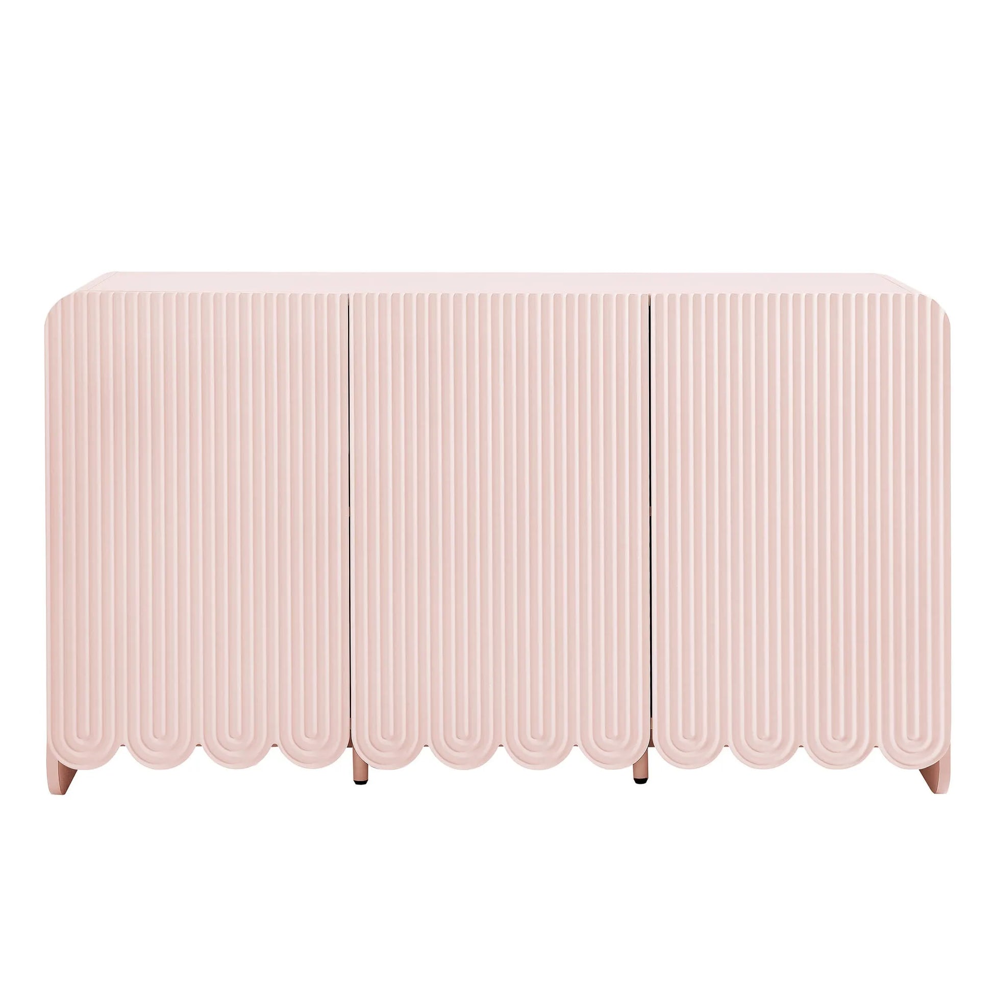 Dahlia Fluted and Scalloped Sideboard Storage Cabinet by Modway EEI-7241 FredCo