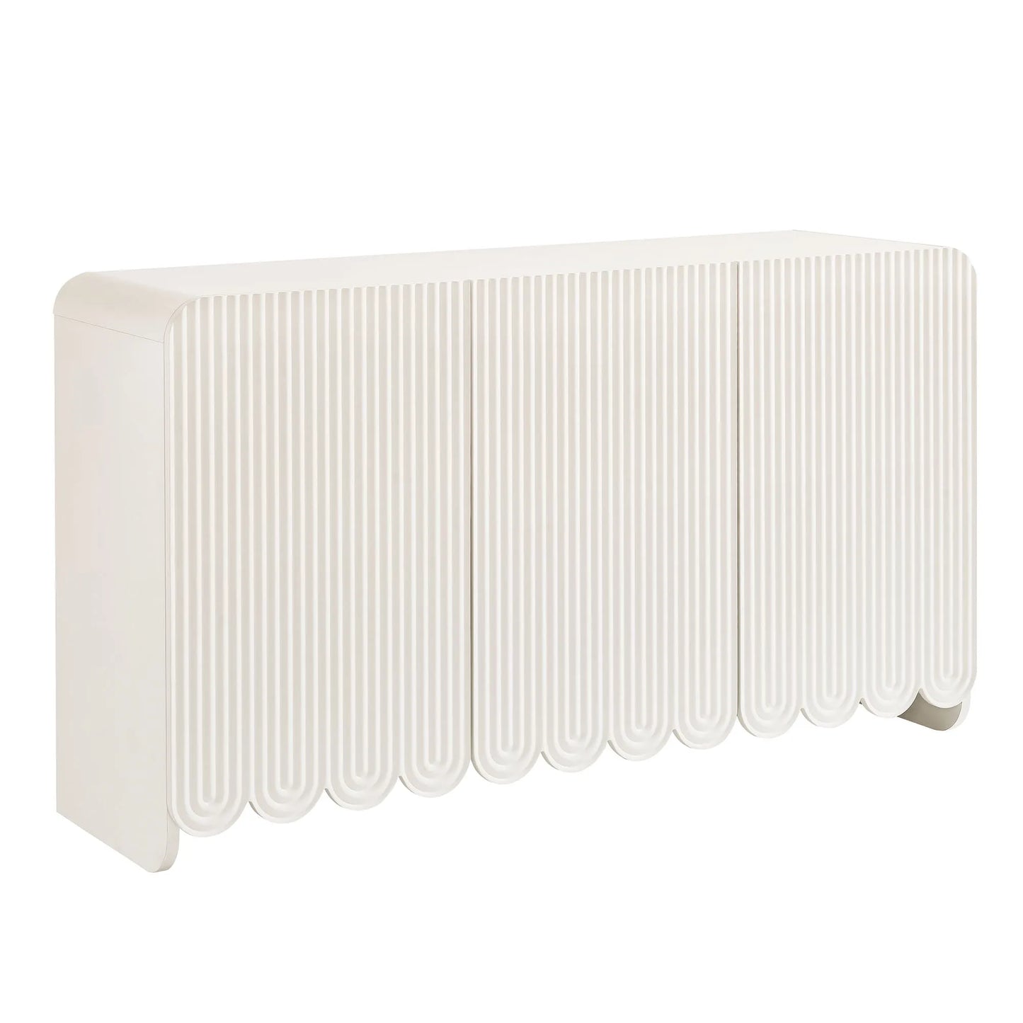 Dahlia Fluted and Scalloped Sideboard Storage Cabinet by Modway EEI-7241 FredCo