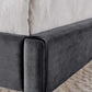 Daisy Performance Velvet Queen Platform Bed, MOD-6287 FredCo