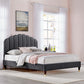 Daisy Performance Velvet Queen Platform Bed, MOD-6288 FredCo