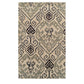 Damask Traditional Aztec Motifs Contemporary Rug FredCo