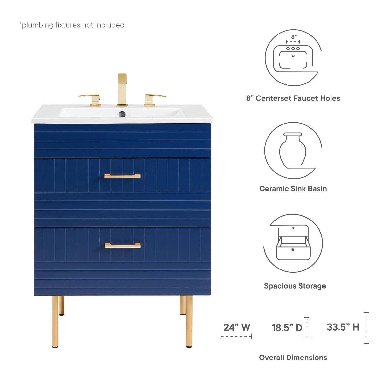 Daybreak 24" Bathroom Vanity, EEI-5817 FredCo