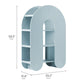 Daydream 58" Arched Bookshelf by Modway EEI-7390 FredCo