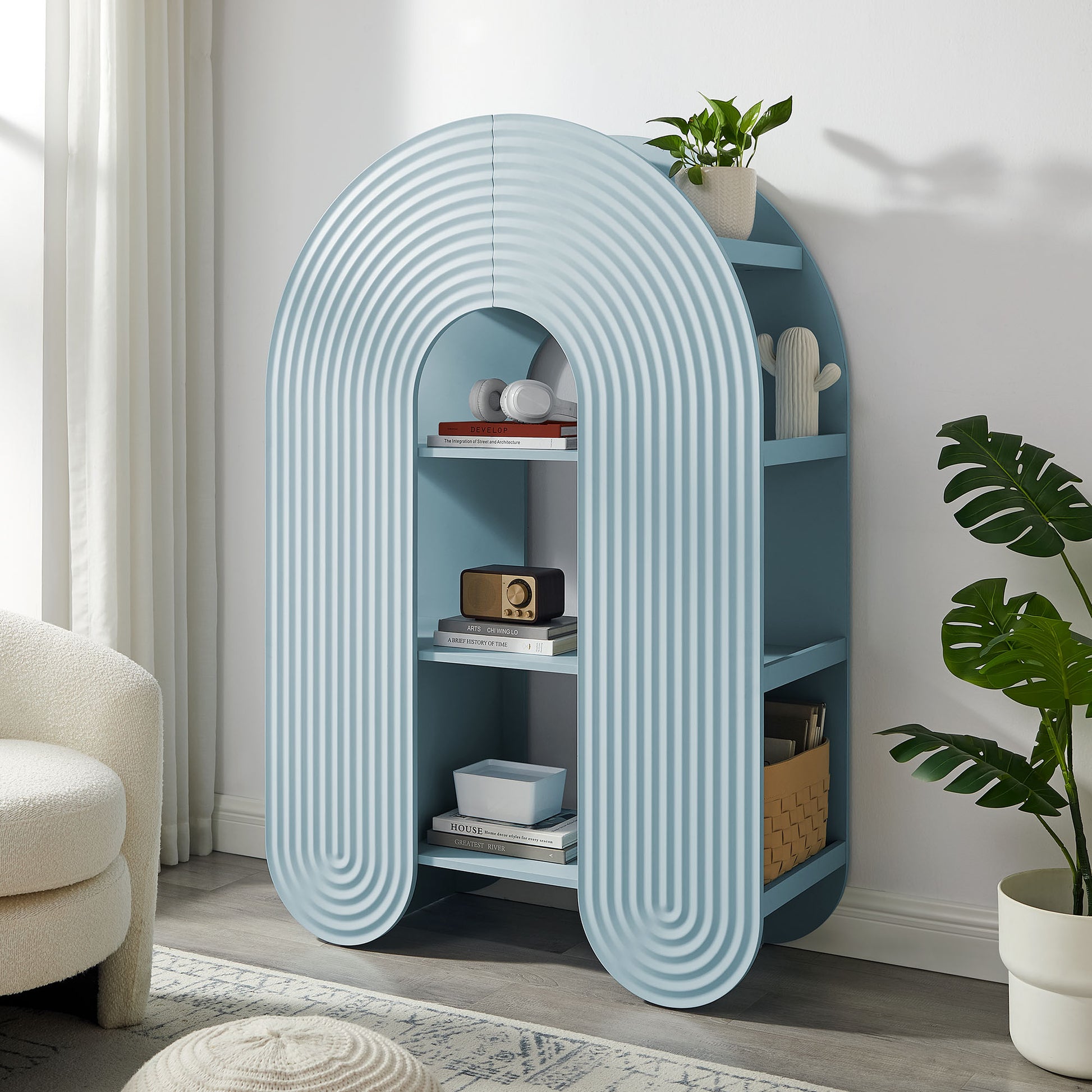 Daydream 58" Arched Bookshelf by Modway EEI-7390 FredCo