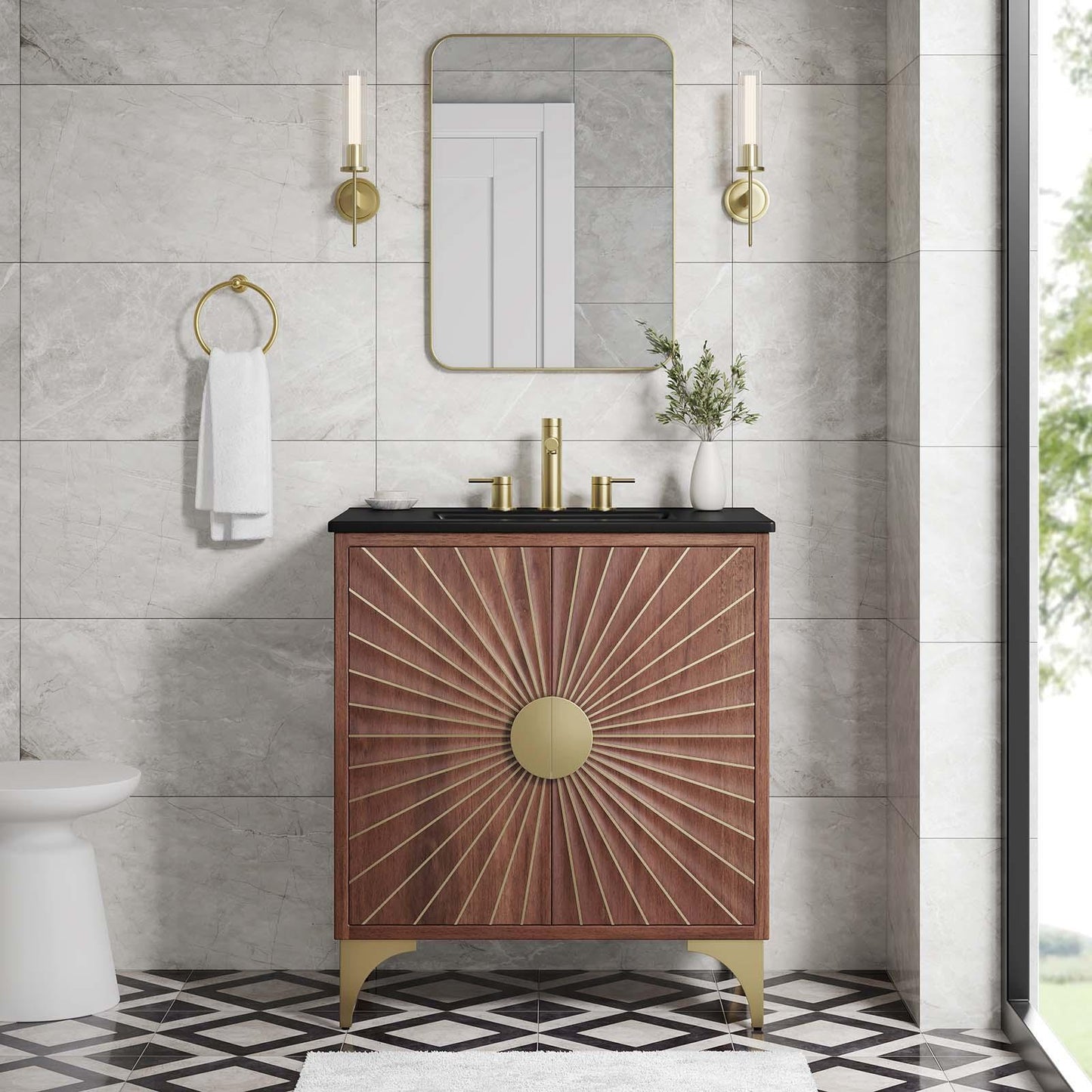 Daylight 30" Bathroom Vanity, EEI-6296 FredCo