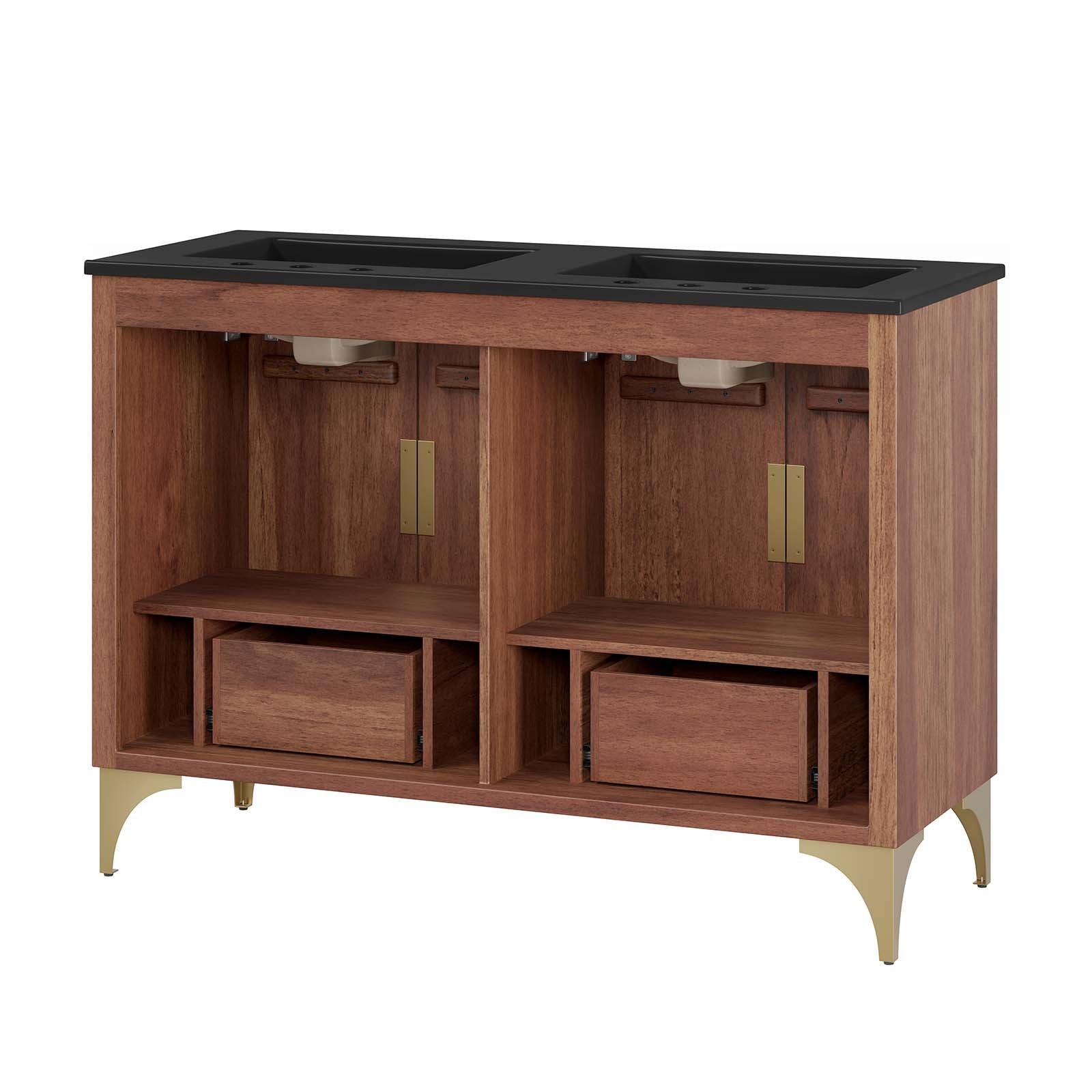 Daylight 48" Double Sink Bathroom Vanity, EEI-6308 FredCo