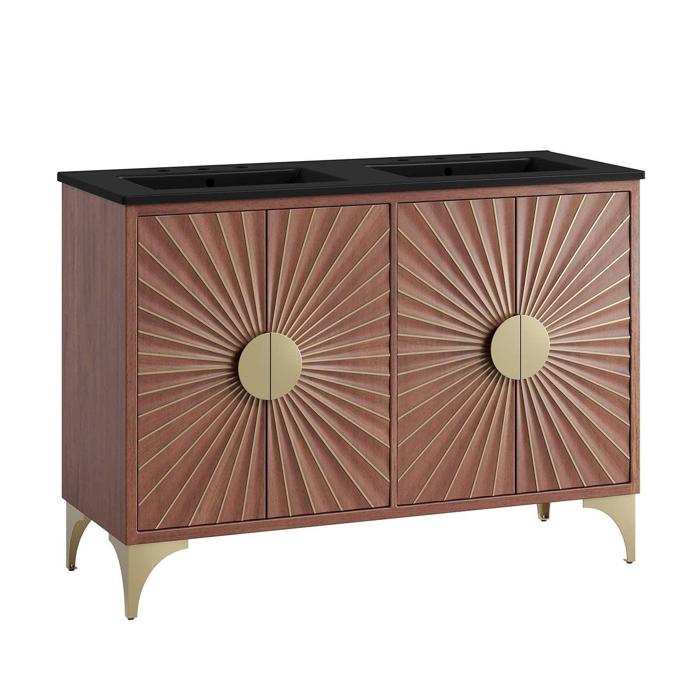 Daylight 48" Double Sink Bathroom Vanity, EEI-6308 FredCo
