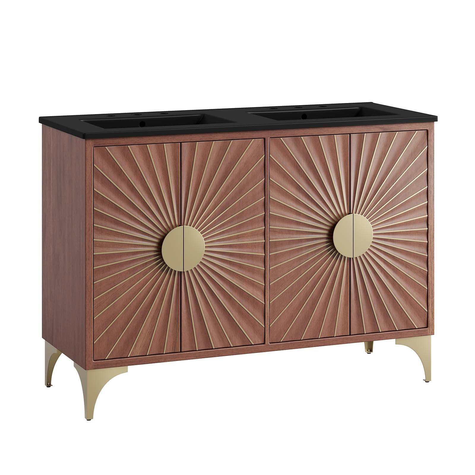 Daylight 48" Double Sink Bathroom Vanity, EEI-6308 FredCo