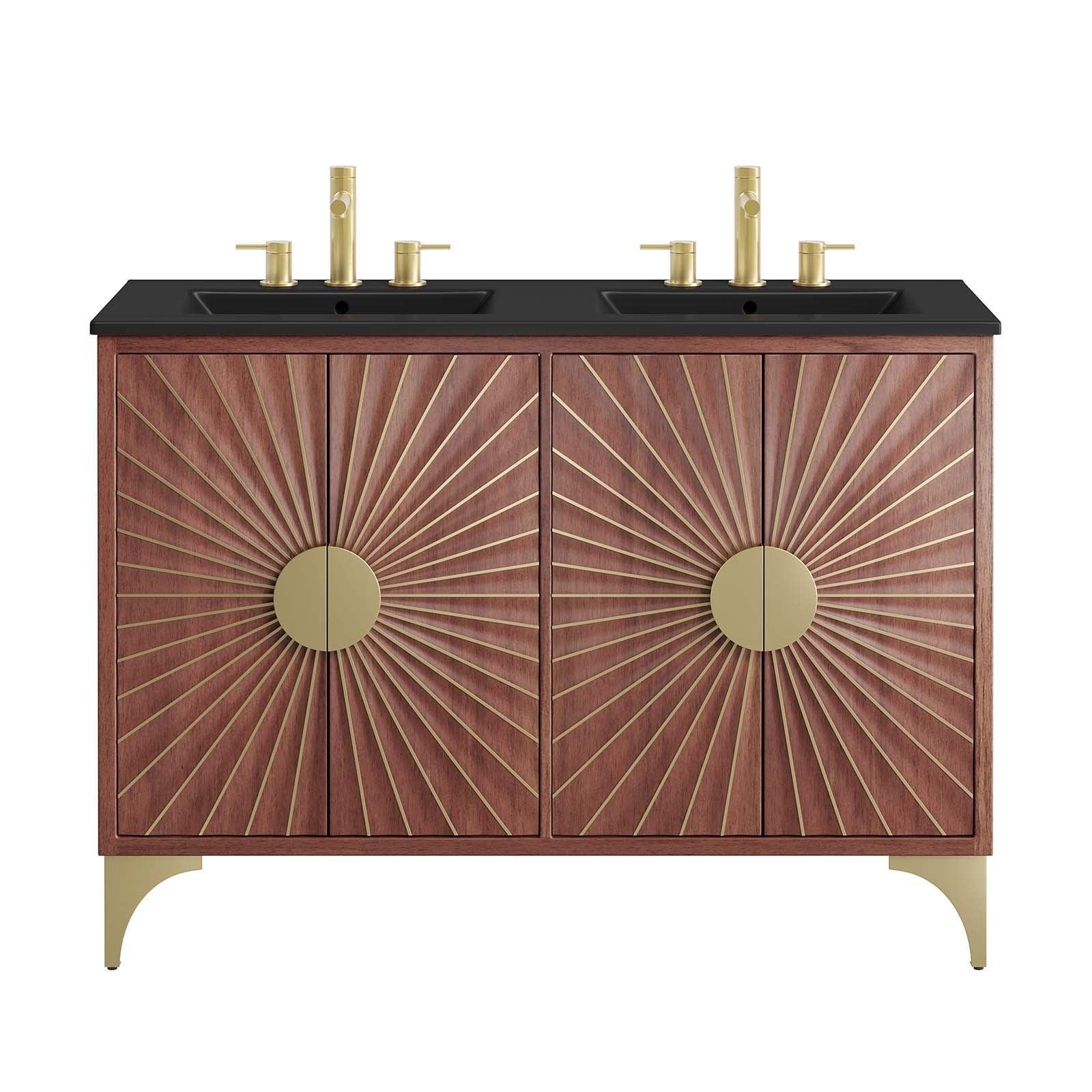 Daylight 48" Double Sink Bathroom Vanity, EEI-6308 FredCo