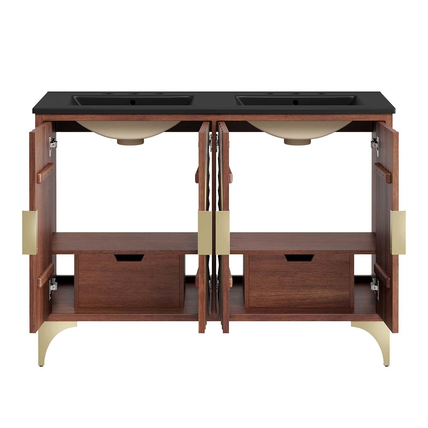Daylight 48" Double Sink Bathroom Vanity, EEI-6308 FredCo