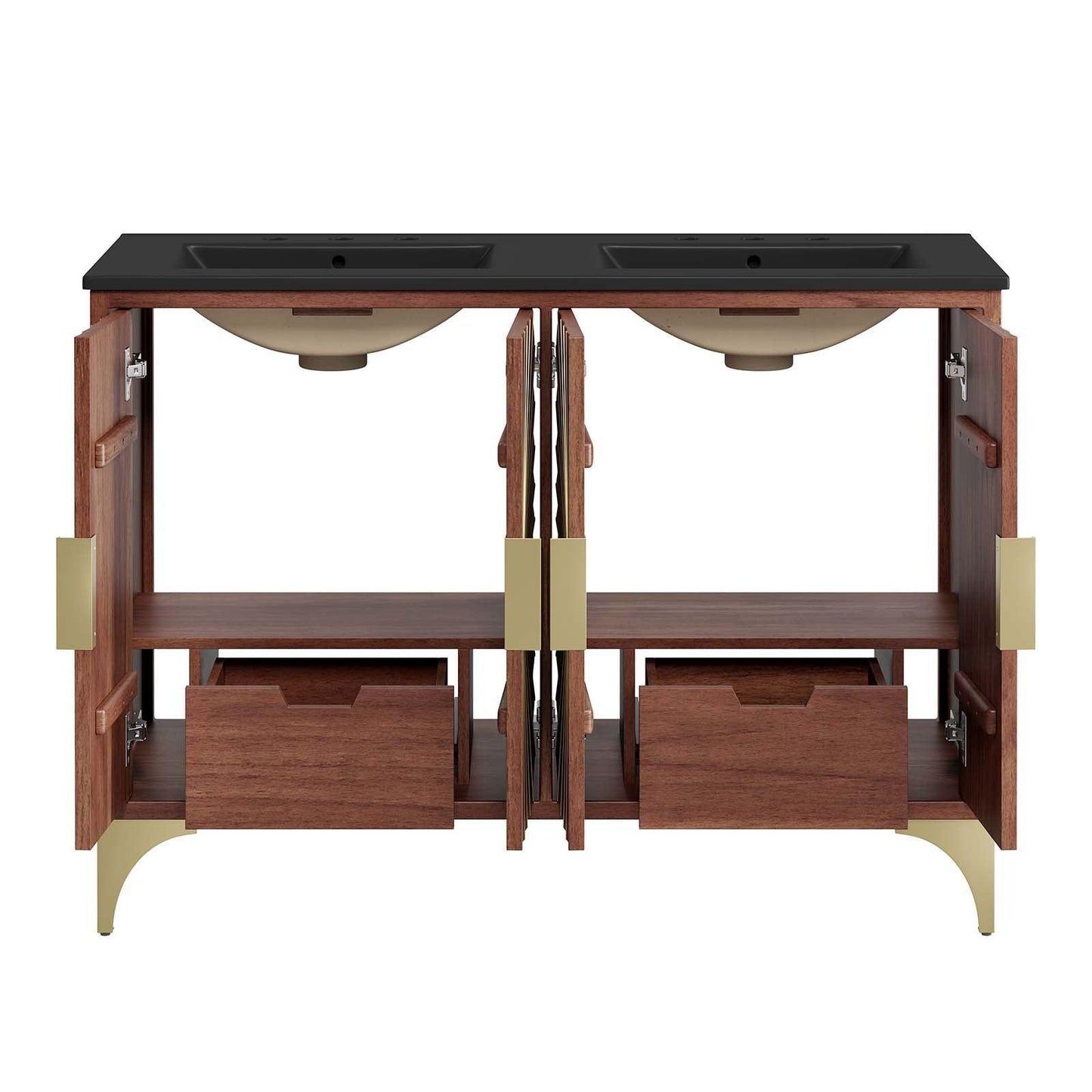 Daylight 48" Double Sink Bathroom Vanity, EEI-6308 FredCo