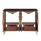 Daylight 48" Double Sink Bathroom Vanity, EEI-6308 FredCo