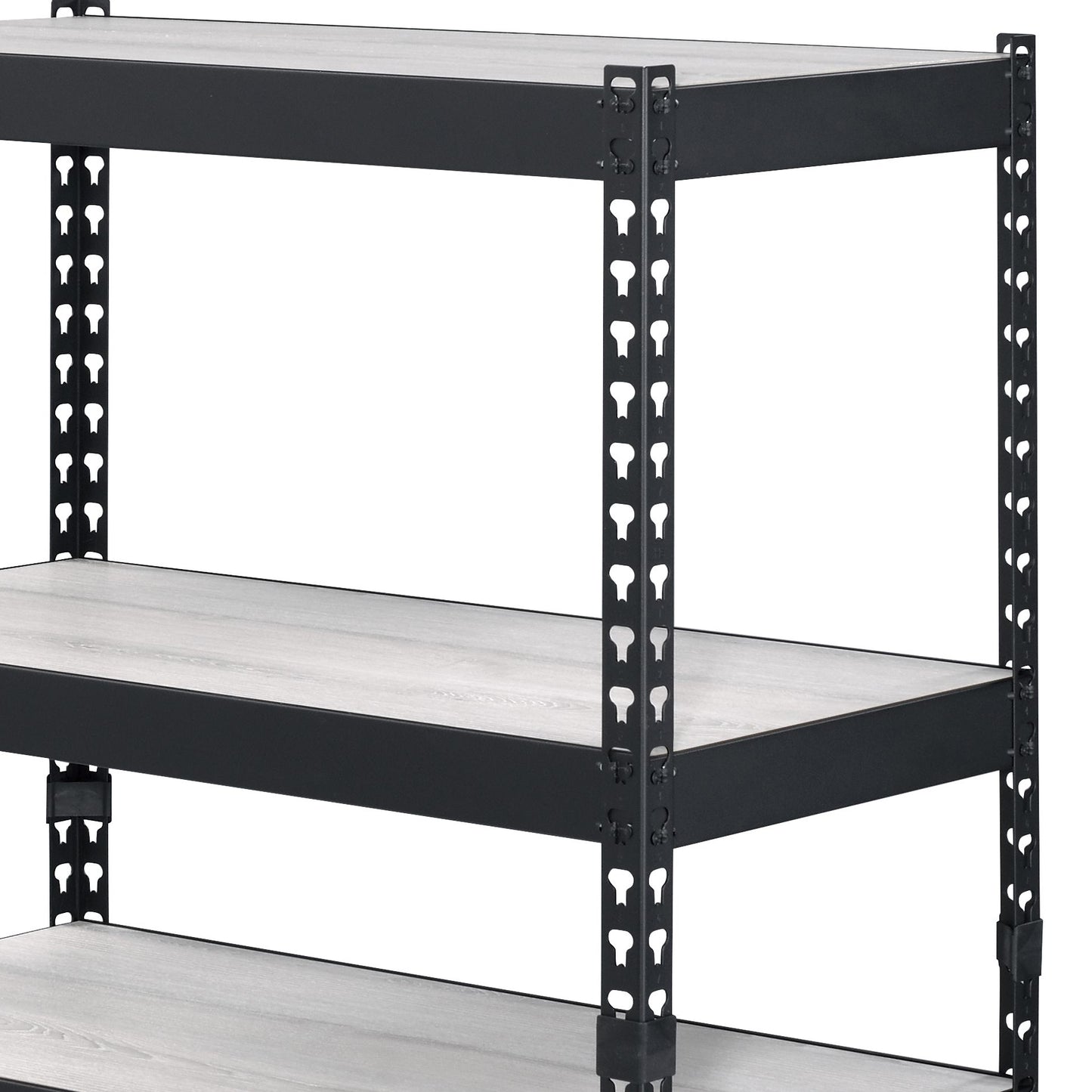 Decmus Natural & Black Finish Bookshelf FredCo