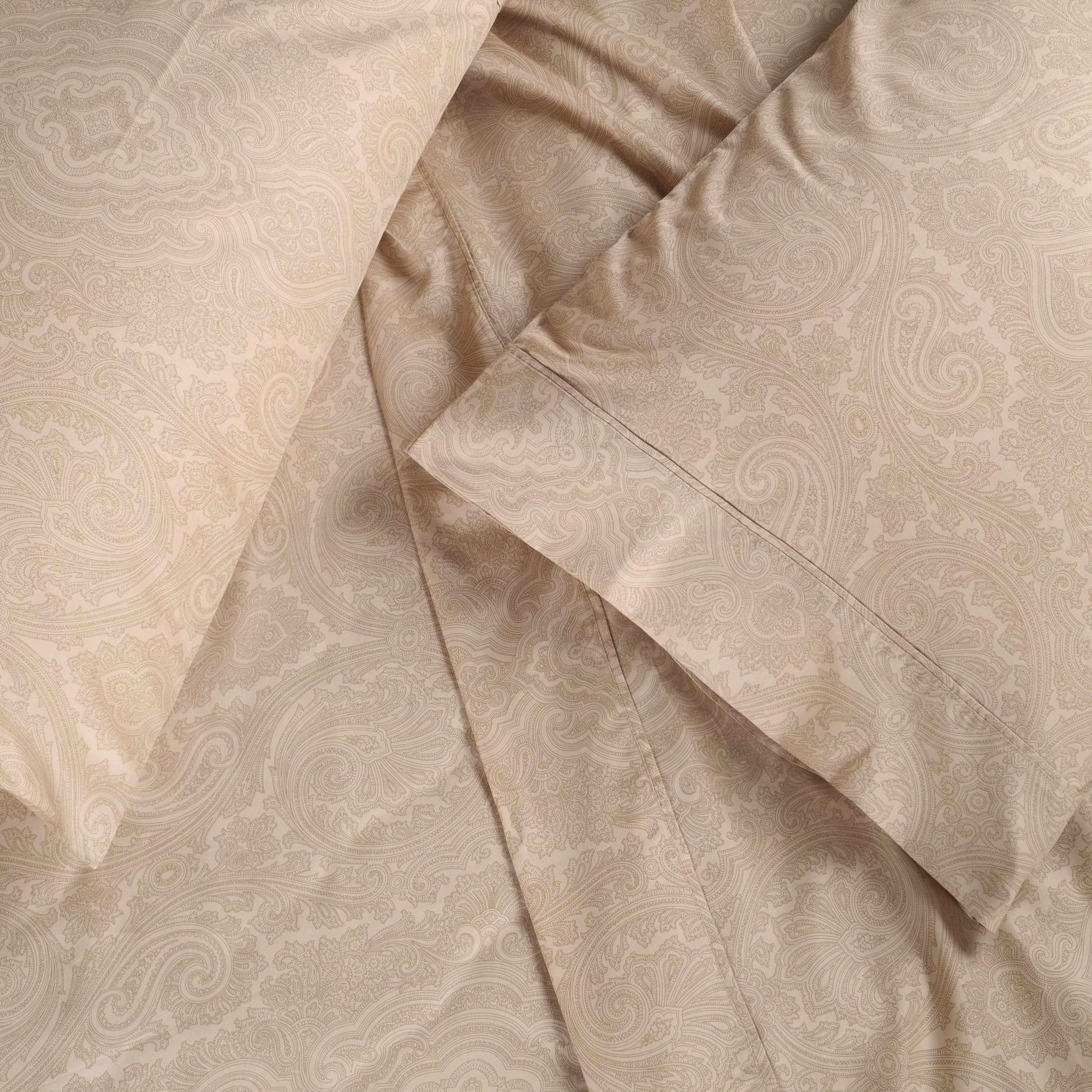 Decorative Italian Paisley Cotton-Rich Sheet Set FredCo