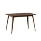 Dining Table Solid Wood Legs, Walnut FredCo