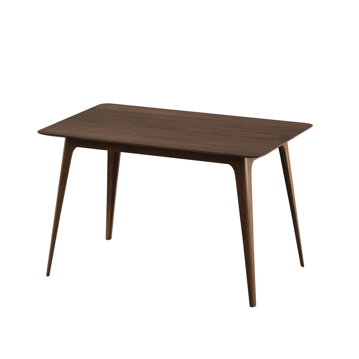 Dining Table Solid Wood Legs, Walnut FredCo