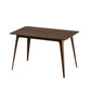 Dining Table Solid Wood Legs, Walnut FredCo