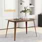 Dining Table Solid Wood Legs, Walnut FredCo