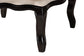 Dion Traditional French Cream Fabric and Wenge Brown Finished Wood Accent Chair FredCo
