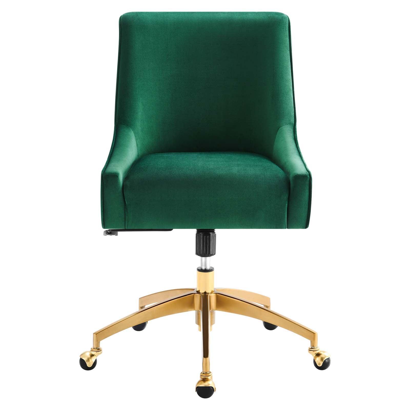Discern Performance Velvet Office Chair, EEI-5079 FredCo