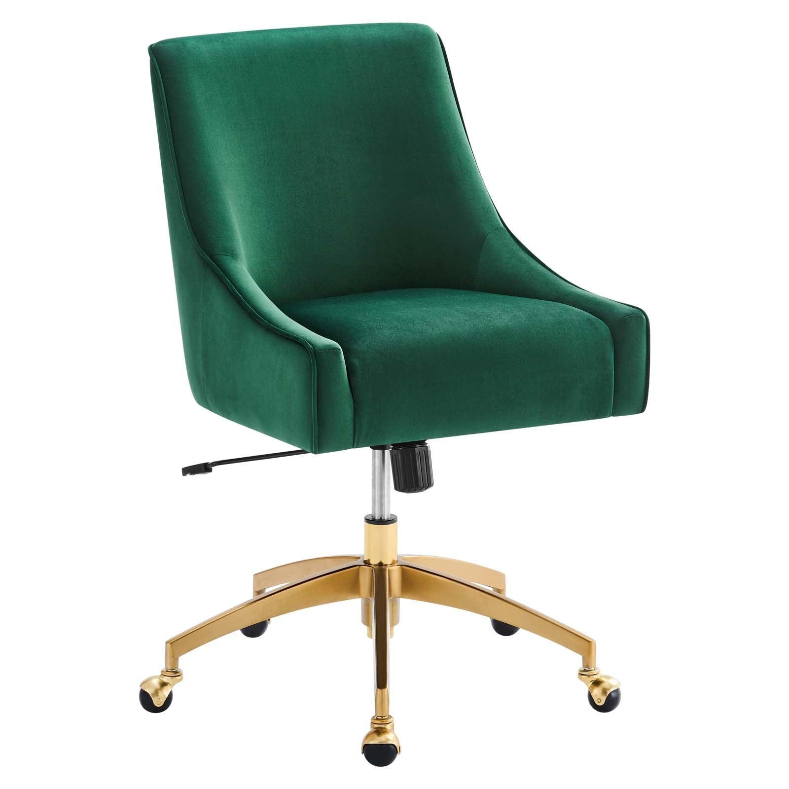 Discern Performance Velvet Office Chair, EEI-5079 FredCo
